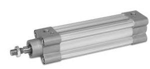 Double-acting pneumatic cylinder, 125 mm diameter, 600 mm stroke, ISO 15552