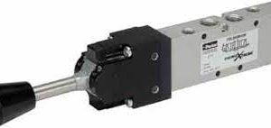 Pneumatic distributor 3/2", G1/4", with 2-position lever operation