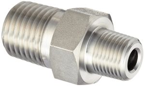 Parker hexagonal nipple 1/4" NPT-M X 1/8" NPT-M, stainless steel 316