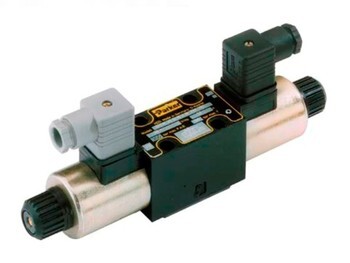 Parker CTOP3 2-position monostable hydraulic distributor + Parker 24VAC coil