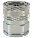 Parker high-pressure steel quick coupler, 3/8"F-NPT taper