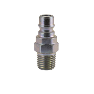 Parker high-pressure steel nipple fitting 3/8"M-NPT