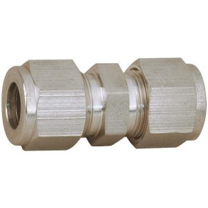 Union tube Parker 20mm tube OD, stainless steel 316