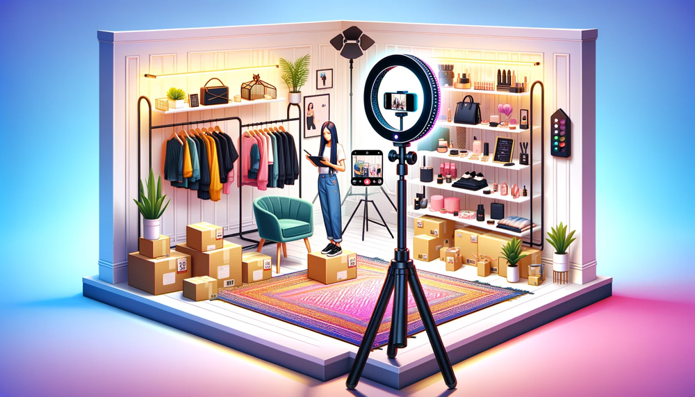 Setting Up Your Live Shopping Room
